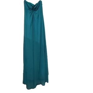 Pink violet long gown size small